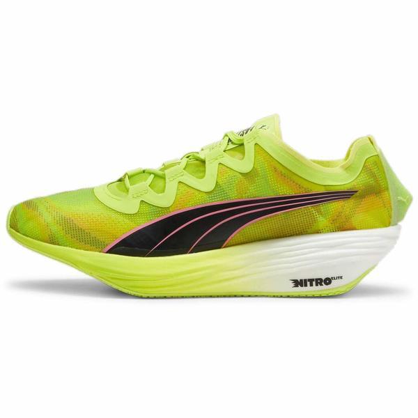 Pantofi sport barbati Puma Fast-fwd Nitro Elite Psychedelic Rush Li 38008601, 42, Verde