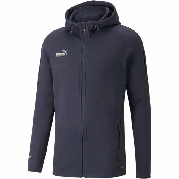 Hanorac barbati Puma Teamfinal Casuals Hooded Jkt 65738306, L, Albastru