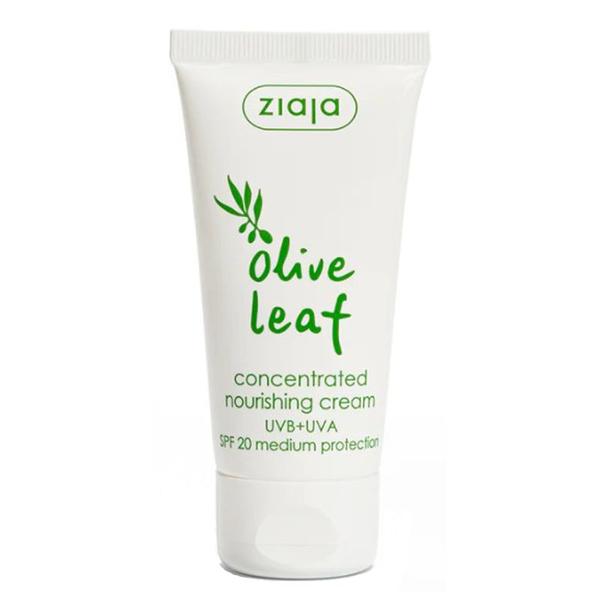 Crema de Zi Nutritiva SPF 20 - Ziaja Olive Leaf Concentrated Nourishing Cream SPF 20, 50 ml