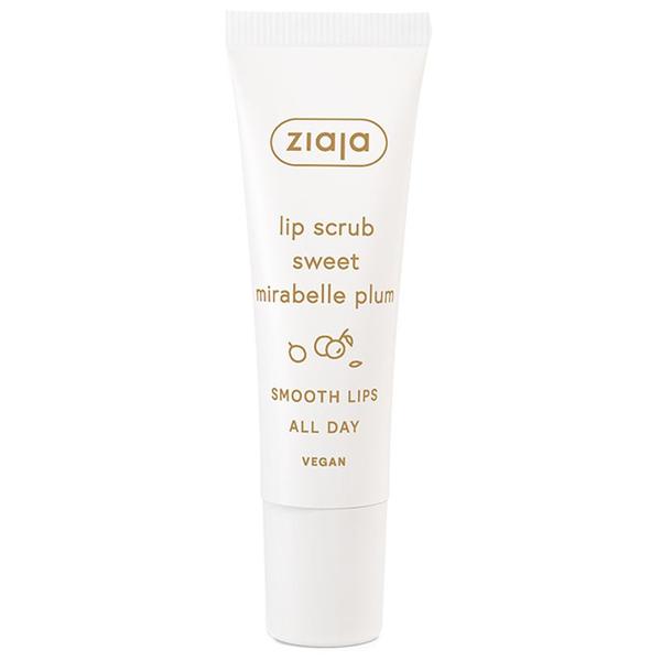 Scrub pentru Buze cu Pruna Dulce - Ziaja Lip Scrub Sweet Mirabelle Plum, 12 ml