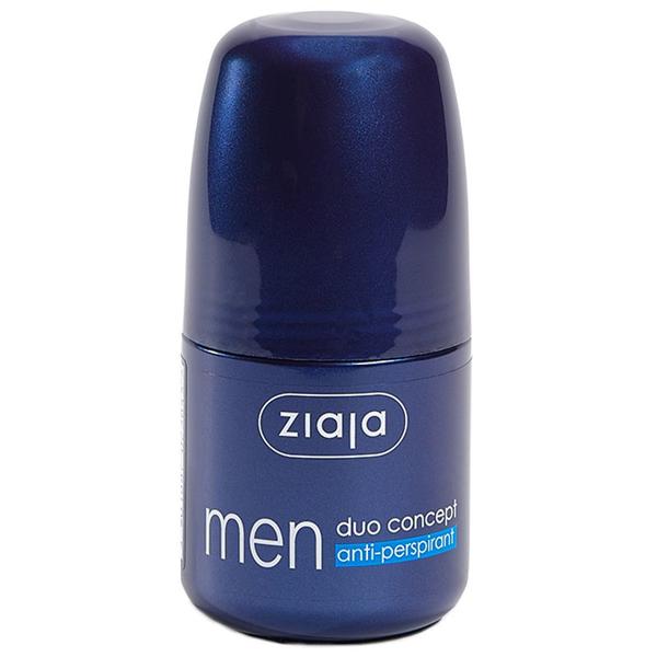 Deodorant Antiperspirant Roll-On Energizant - Ziaja Men Duo Concept, 60 ml