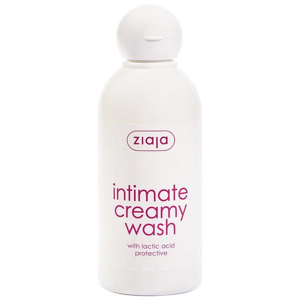 Gel Cremos pentru Igiena Intima cu Acid Lactic/ Protectie - Ziaja Intimate Creamy Wash, 200 ml