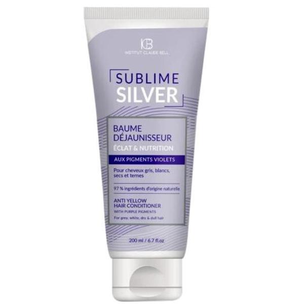 Balsam anti-ingalbenire pentru par grizonat, alb, uscat sau tern - Sublime Silver Baume Dejaunisseur, ICB, 200 ml