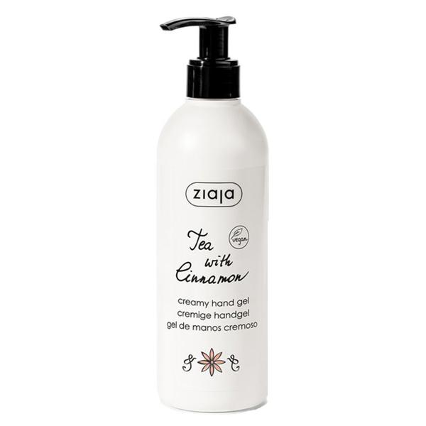 Sapun Lichid Crema Ceai &amp; Scortisoara - Ziaja Creamy Hand Gel Tea With Cinnamon, 270 ml