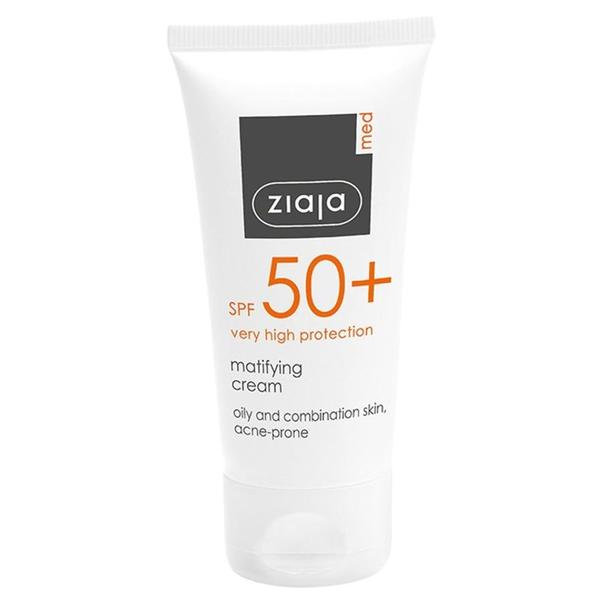 Crema Matifianta cu SPF 50+ - Ziaja Med Matifying Cream, 50 ml