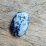 Cabochon opal dendritic, 32x22 mm