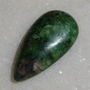 Cabochon agata ruby - zoisite lacrima aprox 29x15x5 mm
