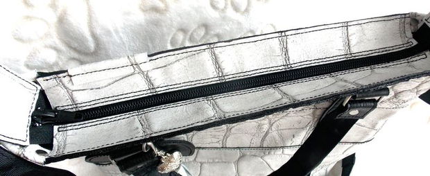 Geanta piele naturala*Love Crocodile