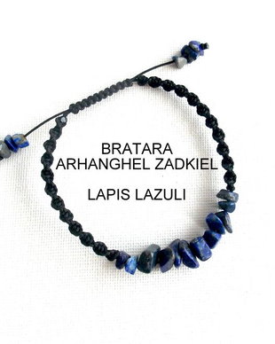 Bratara Arhanghel ZADKIEL*LapisLazuli