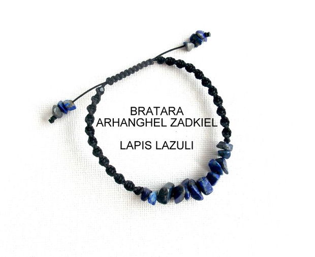 Bratara Arhanghel ZADKIEL*LapisLazuli