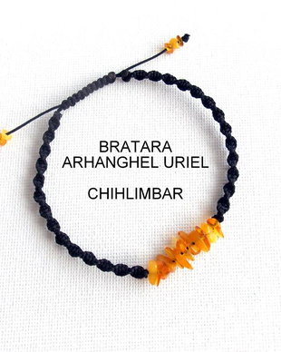 Bratara Arhanghel URIEL*Chihlimbar