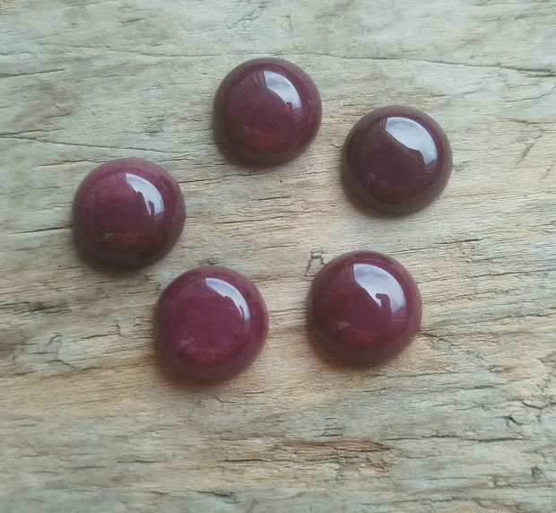 Cabochon jad, 12 mm