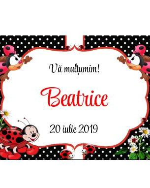 Etichete marturii Buburuza/ Etichete gargarita