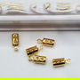 Capat snur inox, 10x4mm - 1 buc