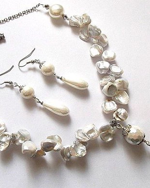 set perle naturale 46850