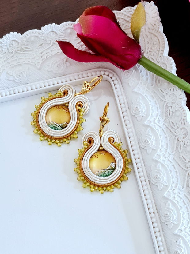 Cercei soutache