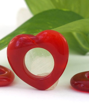 Pandantiv carnelian 23-24x25mm