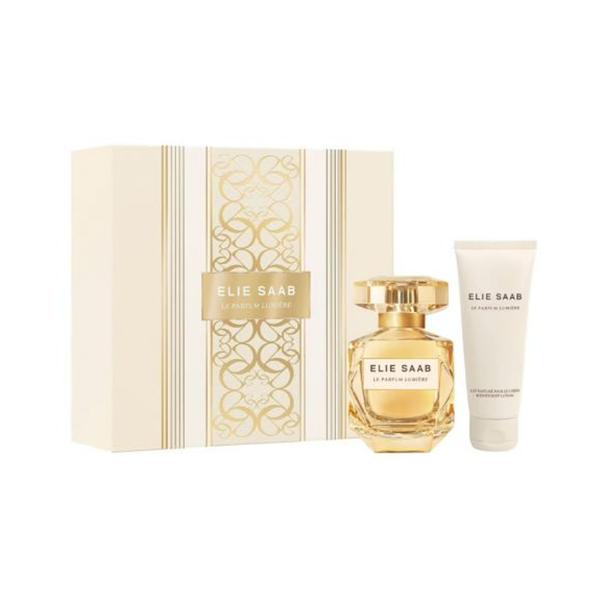 Set Elie Saab Le Parfum Lumiere pentru Femei: Apa de Parfum 50 ml + Lotiune de Corp 75 ml