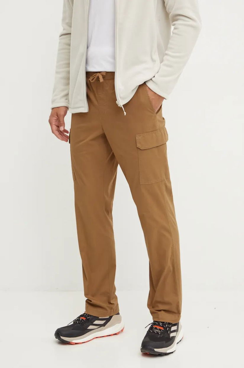 Columbia pantaloni de exterior Rapid Rivers culoarea gri, 2054703