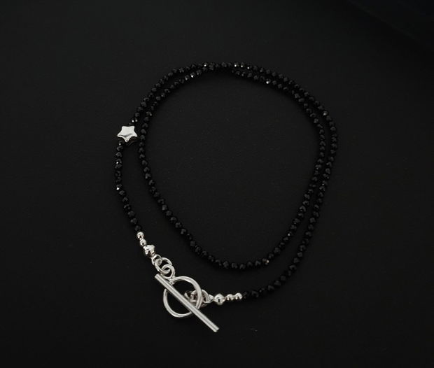 Colier | Black Spinel |