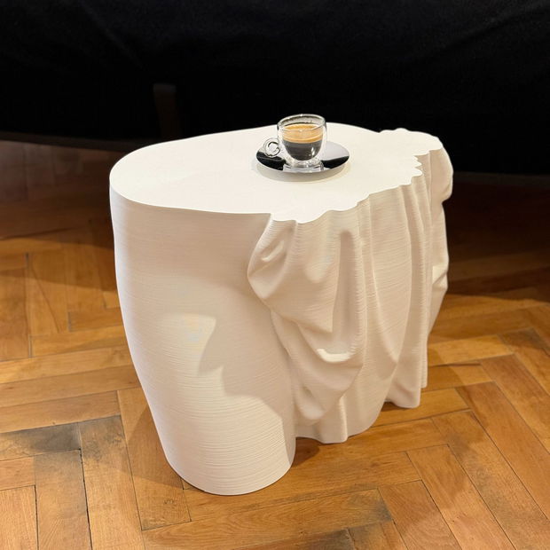 BUTOH3D Venus Coffee Table | Masuta de cafea printata 3D | 45 cm | Modern Design | Home Decor | Venus Verticordia I Side table I Low Mini table