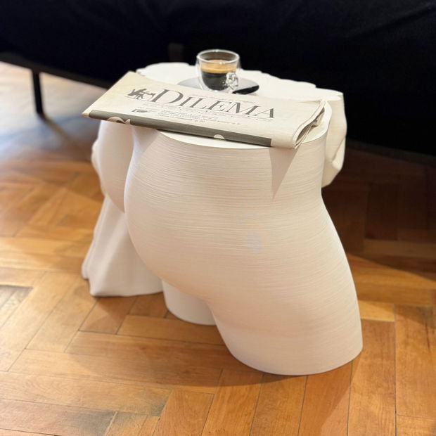 BUTOH3D Venus Coffee Table | Masuta de cafea printata 3D | 45 cm | Modern Design | Home Decor | Venus Verticordia I Side table I Low Mini table