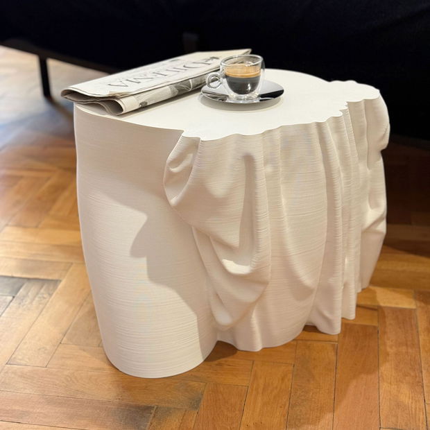 BUTOH3D Venus Coffee Table | Masuta de cafea printata 3D | 45 cm | Modern Design | Home Decor | Venus Verticordia I Side table I Low Mini table