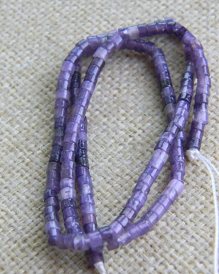 Ametist rondele 3,5x2 mm (F49)