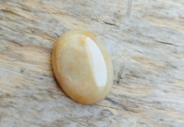 Cabochon aventurin galben, 40x30 mm