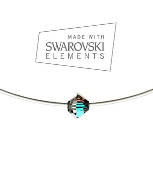 Choker/Colier argint 92.5 și Swarovski Crystal