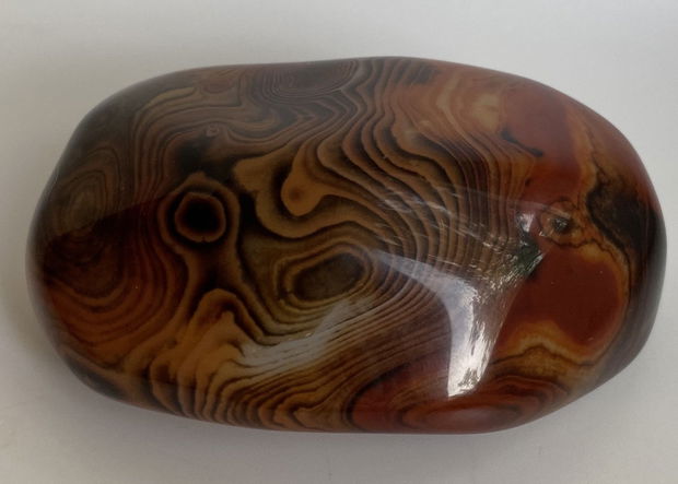 Agat Sardonyx - piatra polisata