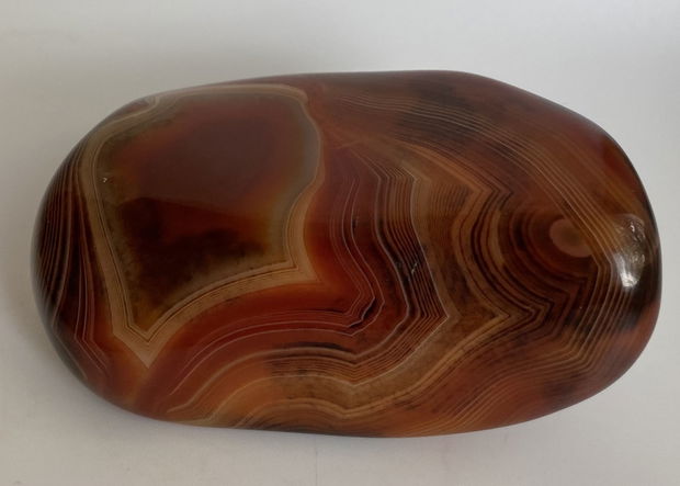 Agat Sardonyx - piatra polisata