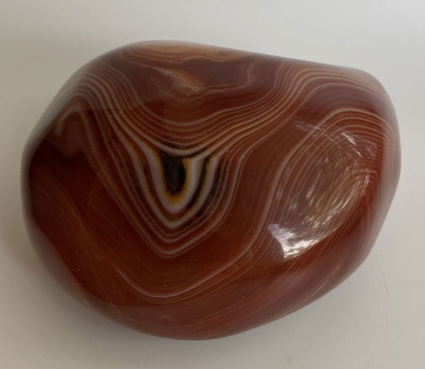 Cristale/Minerale - Agat Sardonyx - piatra polisata