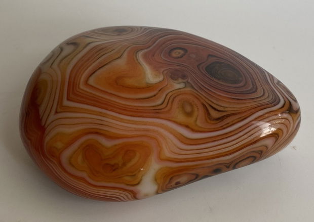 Cristale/Minerale - Agat Sardonyx - piatra polisata