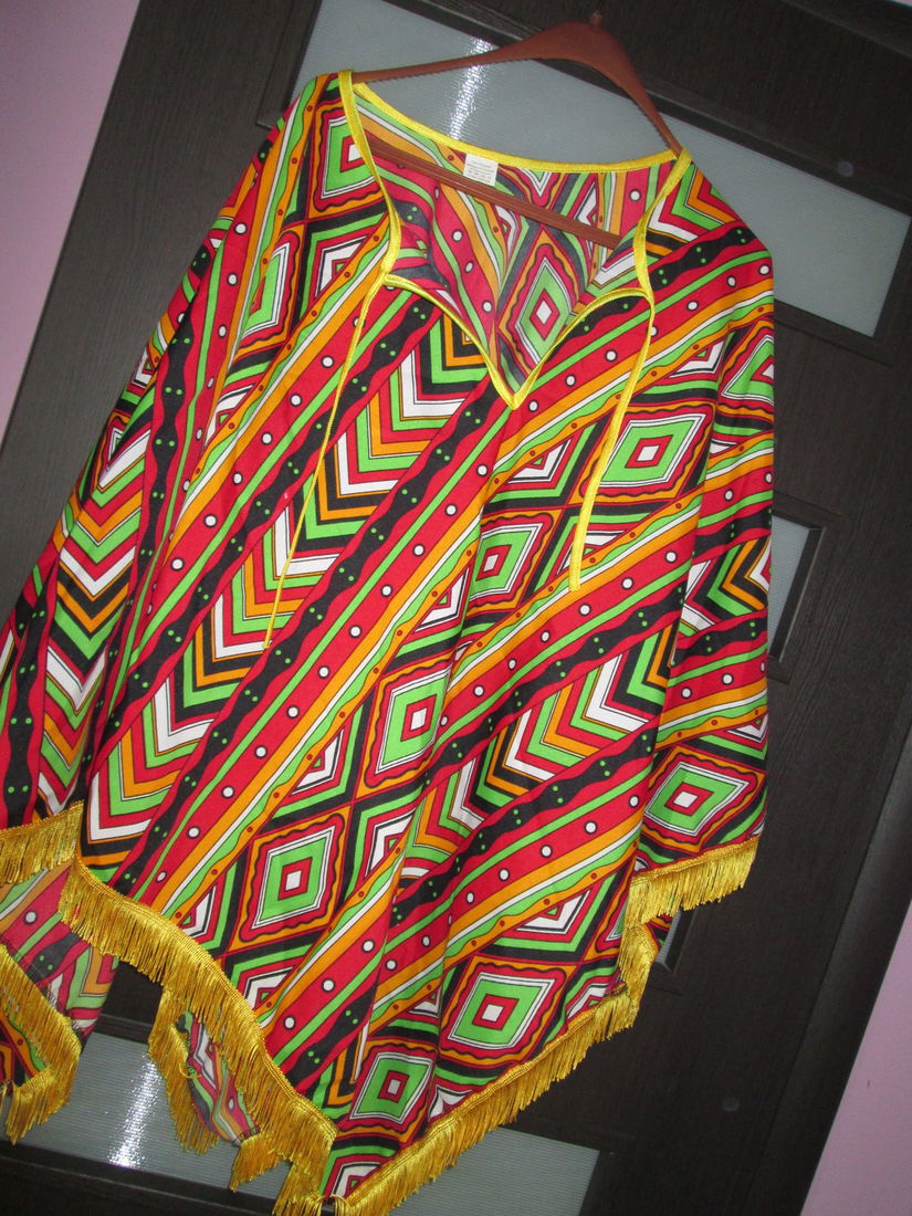 poncho vesel dame One size