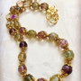 Colier vintage fluorit