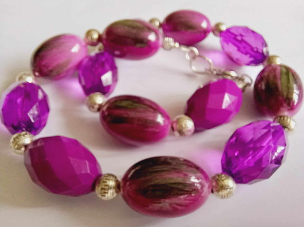 Fucsia - Lucite vintage