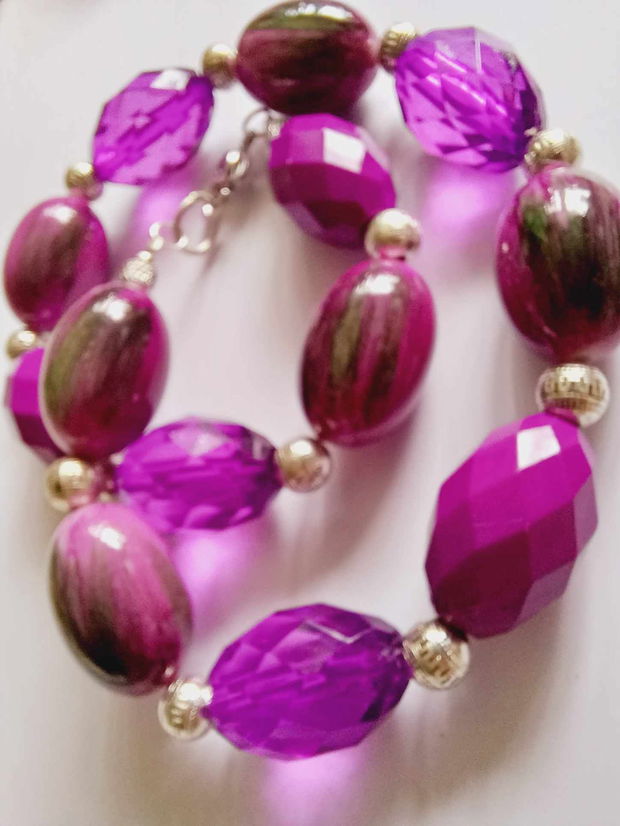 Fucsia - Lucite vintage