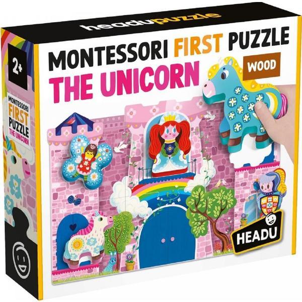 Primul meu puzzle Montessori cu unicorni