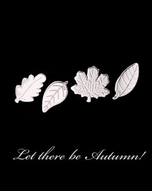 Set 4 cercei din argint 92.5 LET THERE BE AUTUMN