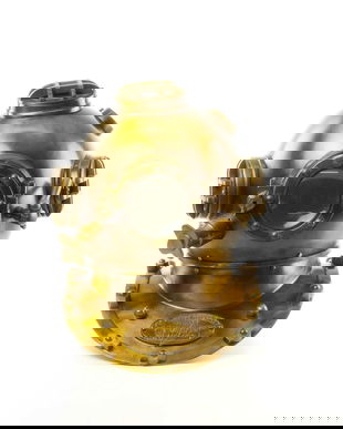 Casca scafandru din alama si cupru