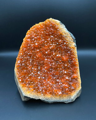 Citrin - geoda piatra semipretioasa