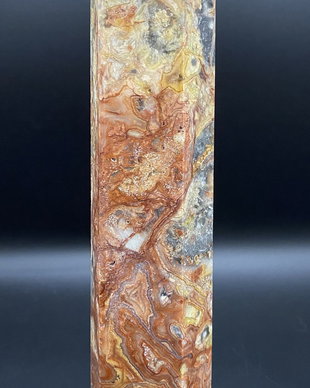Agat Crazy Lace - Obelisc piatra semipretioasa