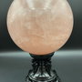 Cuart Roz - sfera piatra semipretioasa