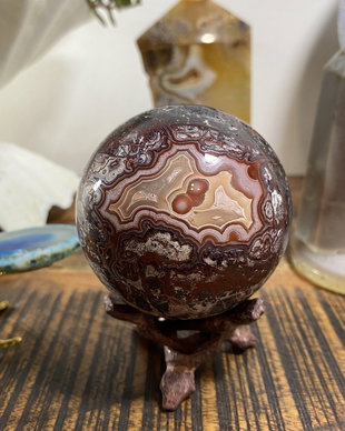 Agata Mexicana - sfera piatra semipretioasa