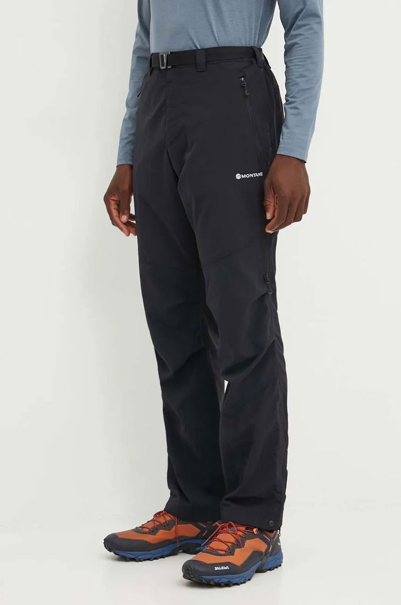 Montane pantaloni de exterior Terra culoarea negru