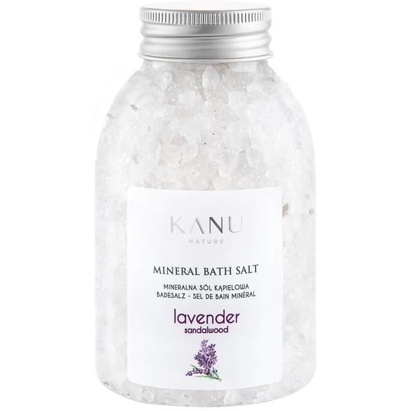 SHORT LIFE - Sare de Baie Minerala cu Lavanda si Lemn de Santal - KANU Nature Mineral Bath Salt Lavander Sandalwood, 350 g