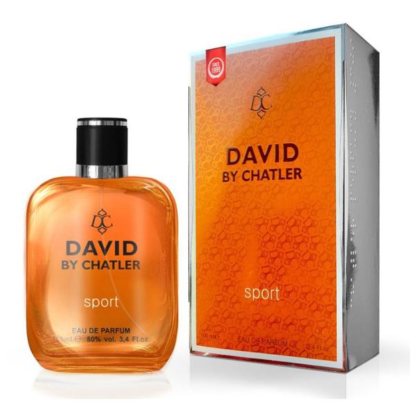 Apa de Parfum pentru Barbati - Chatler EDP David By Sport Men, 100 ml