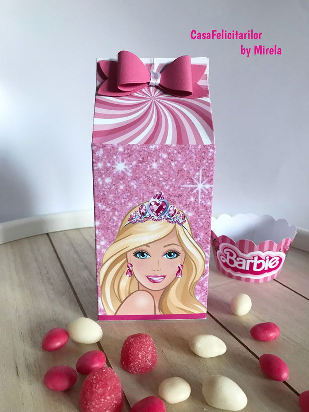 Cutii mari pentru dulciuri Barbie