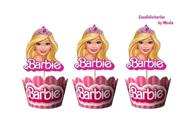 Cutii mari pentru dulciuri Barbie